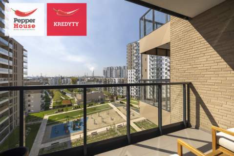 Apartament 90 m , 2 balkony, widok na Zatokę