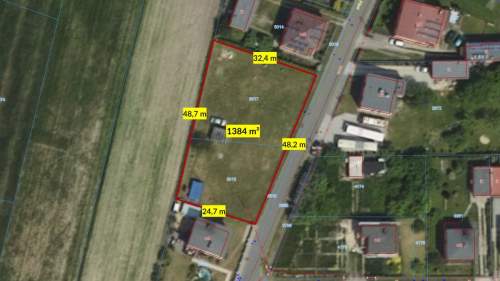 Działka budowlana Koszęcin, ul. Opiełki 1384m2