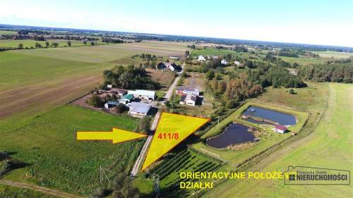 Pomianowo - działka budowlana blisko Białogardu -
