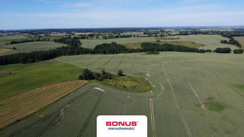 Duża działka 5858 m2 z WZ na Warmii gm. Kolno