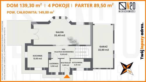 Komfortowy dom wolnostojący z dużym ogrodem