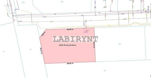 Lisiniec, 1030m2, narożna, z Warunkami Zabudowy
