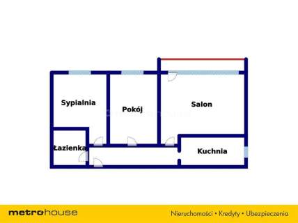 3 niezależne pokoje - CENTRUM 