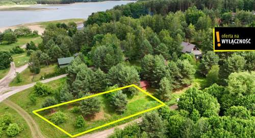 Działka w Życinach przy jeziorze pod domek