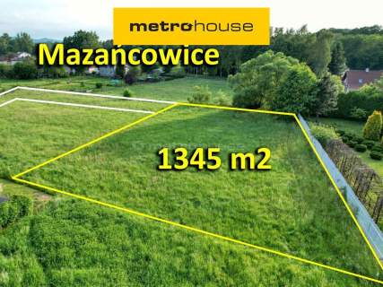 Piekna działka budowlana w cichym miejscu 1345 m2.