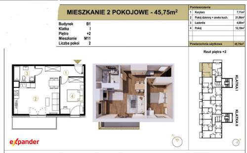3 pokoje - 25 min do Krakowa Widokowe