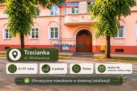 Mieszkanie na sprzedaż, 61,91 m2, Trzcianka