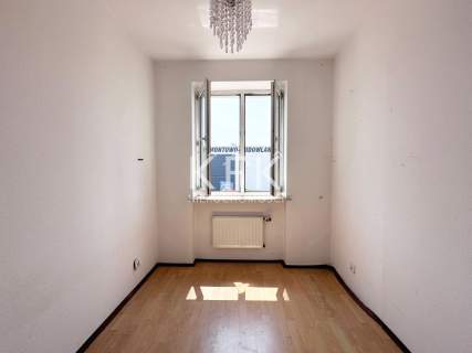 Pierwszy piętro Balkon Blok Cegła Film