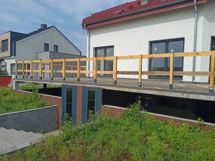 Dom jednorodzinny dwulokalowy. Poznań Konarzewo