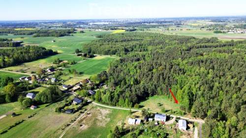 Działka 3000 m z lasem i mediami Wilczany
