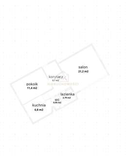 2-pokojowe mieszkanie z garażem 51 m2 Skarbimierz-Osiedle, ul....