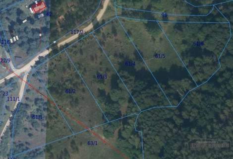 Działka pod lasem na skraju wsi - możliwość zabudo