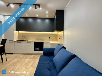 2-POK Salon z Aneksem, PRALNIA, Balkon, Łazienka, WC, Przy 