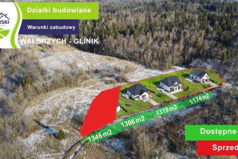 Działki budowlane w Wałbrzychu - GLINIK