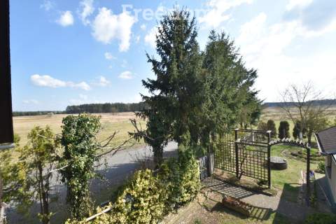 Działka 53 980 m2, 2 domy b.gospodarczy,staw, las