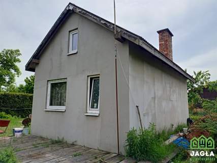 Jagodowo działka ROD 464/35m5 domek murowany las