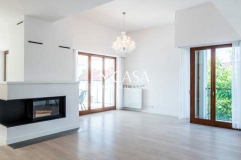 Piękny słoneczny penthouse w Wilanowie Królewskim