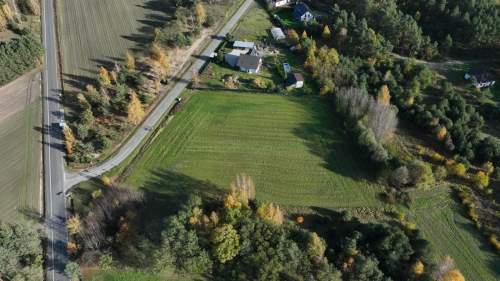 Działki budowlane o pow. 1100m2 do 1365m2, Przystajnia