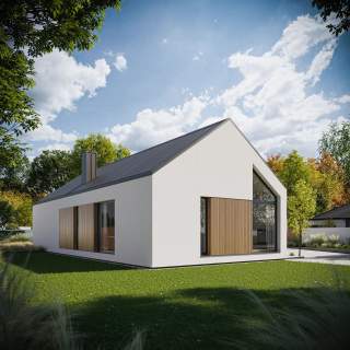 Dom parterowy NewHouse 719 Roszczep