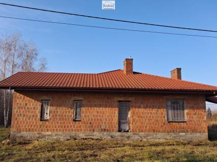 Dom wolnostojący PARTEROWY  Radzanów k. Buska-Zdroju , surowy...