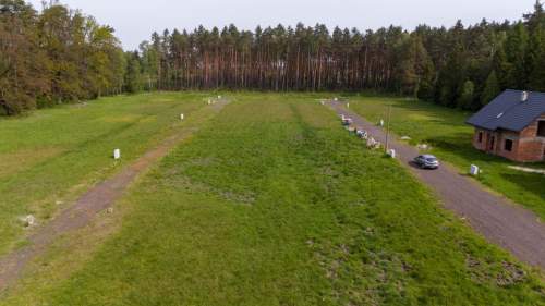 Działka budowlana otoczona lasem Koszęcin 690m2
