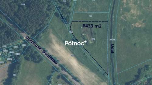 Działka rolna 0,84 ha Turka, gmina Dorohusk