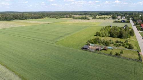 Działka budowlana 1072m2 Mochała