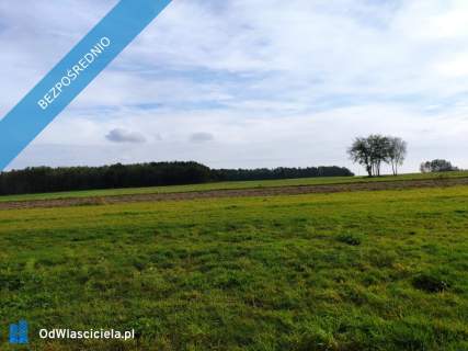 Kwadratowa działka ponad 3000 m z WZ, przestrzeń, cisza i in