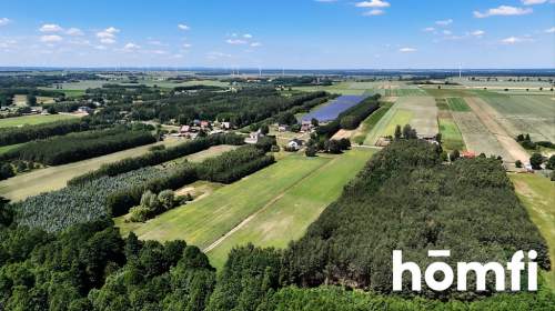 Działka 1,66 ha z WZ na 8 Domów i Budynek Usługowy
