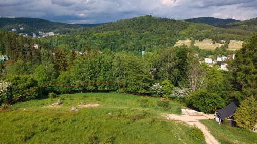 WIDOKOWA DZIAŁKA 2 181 m W KRYNICY-ZDROJU.