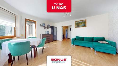 Jasne 3 pokoje 1 p. balkon miejsce garażowe