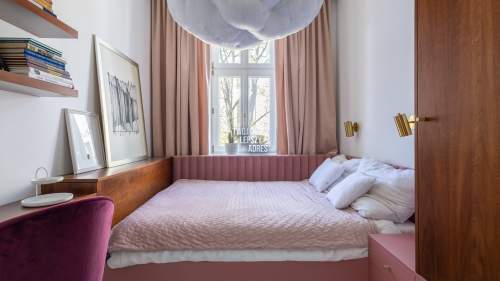Designerskie mieszkanie z widokiem na zieleń