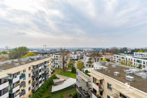 2 pokoje Osobna kuchnia Panorama miasta