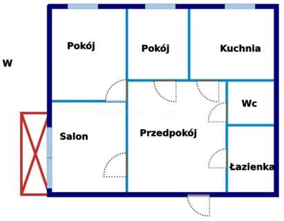 Rozkładowe, atrakcyjne mieszkanie w Zgierzu.