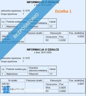 Działka w Bilczy, uzbrojona, za 290zł/m2.