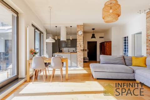 STYLOWY APARTAMENT DUŻY BALKON GARAŻ