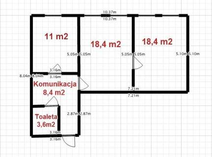 Duże mieszkanie w niskiej cenie 