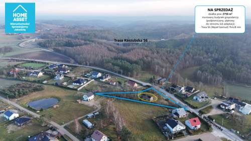 Działka 2756 m - idealna pod dom lub inwestycję