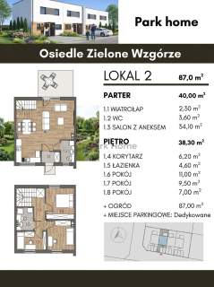 Nowoczesny dom 78 m ogród