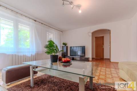 Ciche mieszkanie na parterze wśród zieleni - 60 m2