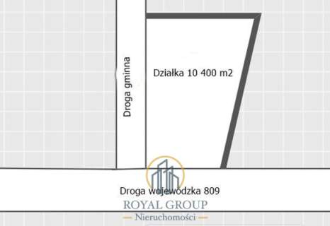 Działka w centrum miejscowości