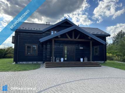 Jedyny taki dom jednorodzinny z bala drewnianego w Polsce, 176m2,