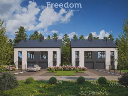 Bliźniak 121 m2 na działce 399,07 m2 - Kokoszki