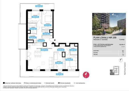 5-Pokojowy Apartament Premium, Warszawa Wola