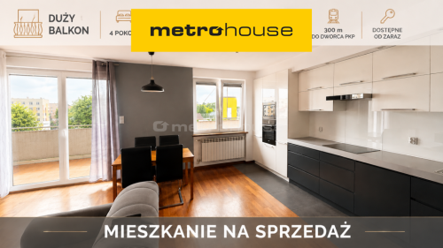MIESZKANIE 4 pokoje 300 m od PKP osiedle zamknięte