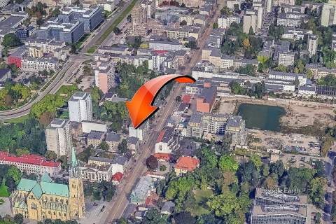 Działka inwestycyjna przy Piotrkowskiej MPZP, 5k