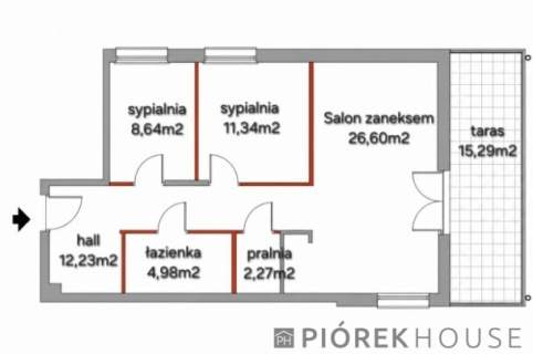 3-pokojowe mieszkanie na Białołęce