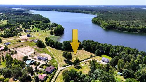 Dostęp do jeziora Dołgie, ok.190 m linii brzegowej