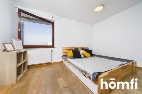 Jasny 3 pokojowy apartament z widokiem na Kraków