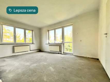 Dom z dwoma mieszkaniami. Duża działka 0,25 ha
